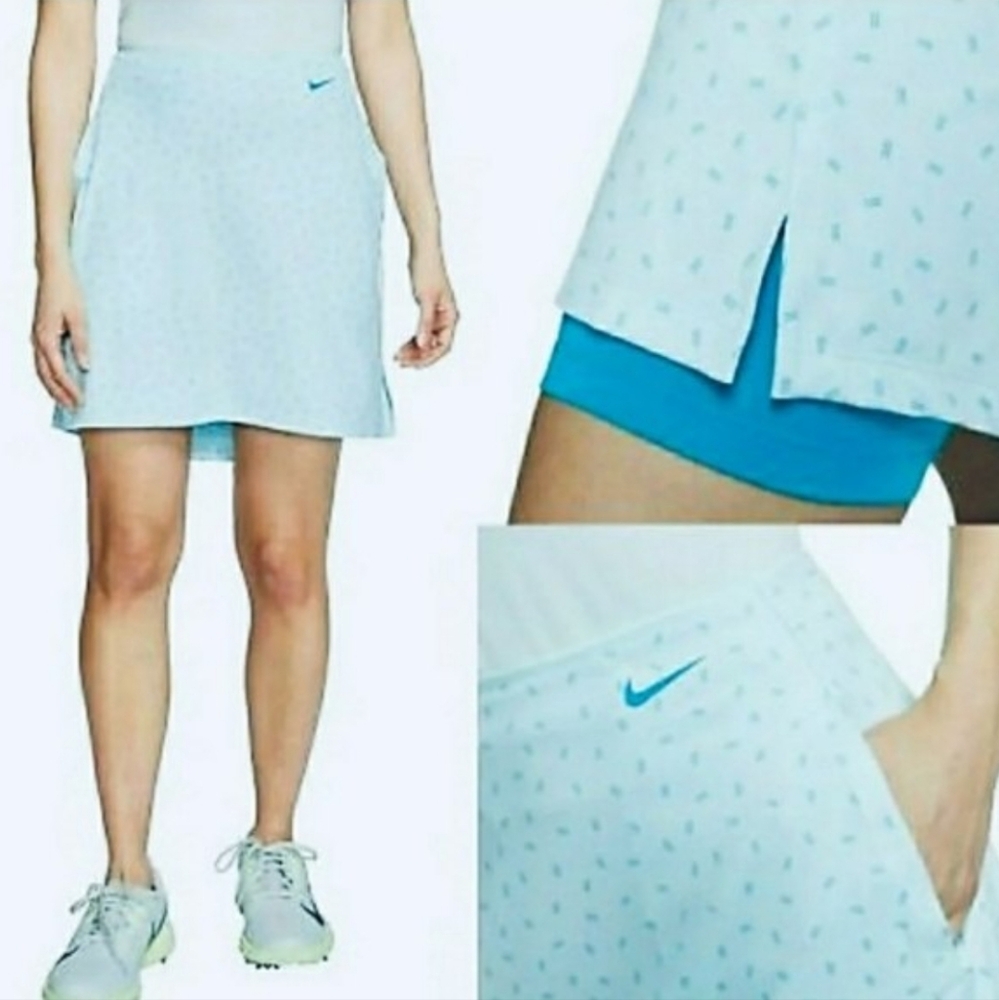 Nike Dry Victory UPF 40+ Printed Lined Golf Skort Women's/ Large